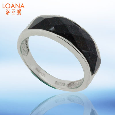  S925��ɰʯ��ָ